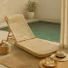 Rattan Boho Bali Garten Liegestuhl - Chenai image 7