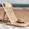 Rattan Boho Bali Garten Liegestuhl - Chenai image 7