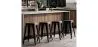 Barhocker - Industriedesign - Stahl matt - 60cm - Neuauflage - Stylix image 7