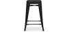 Barhocker - Industriedesign - Stahl matt - 60cm - Neuauflage - Stylix image 7