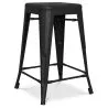 Barhocker - Industriedesign - Stahl matt - 60cm - Neuauflage - Stylix image 7