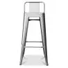 Barhocker mit Rückenlehne - Industriedesign - 76cm - New Edition - Stylix image 7