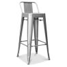 Barhocker mit Rückenlehne - Industriedesign - 76cm - New Edition - Stylix image 7