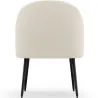 Design-Sessel - Bezogen mit Bouclé-Stoff - Wasda image 7