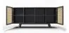 Naturholz-Sideboard - Vintage-Design - Schwarz - Edan image 7