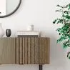 Holz-Sideboard - Vintage Design - 2 Türen - Calabri image 7