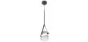 Deckenlampe - Pendelleuchte - Leder und Glas - Bim image 7