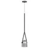 Deckenlampe - Pendelleuchte - Leder und Glas - Bim image 7