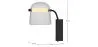 LED-Wandleuchte - Modernes Design - Bim image 7