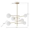  Kugel-Deckenlampe - Design-Pendelleuchte - Blun image 7