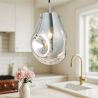 Glas-Deckenlampe - Design-Pendelleuchte - Vera image 7