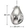 Glas-Deckenlampe - Design-Pendelleuchte - Vera image 7