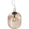 Kristall-Deckenlampe - mittelgroße Design-Hängelampe - Grau image 7