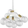 Deckenlampe mit Glaskugeln - Design Pendelleuchte - 12 Kugeln - Glaub image 7