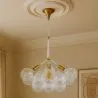 Deckenlampe mit Glaskugeln - Design Pendelleuchte - 12 Kugeln - Glaub image 7
