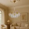 Deckenlampe mit Glaskugeln - Design Pendelleuchte - 12 Kugeln - Glaub image 7