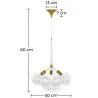 Deckenlampe mit Glaskugeln - Hängeleuchte im Design - Glaub image 7