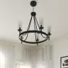 Deckenlampe - Hängeleuchte - Kronleuchter - Loney image 7