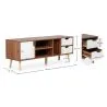 Holz-TV-Ständer - Skandinavisches Design - Lubi image 7