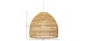 Rattan-Deckenlampe - Hängeleuchte im Boho-Bali-Design - 60cm - Hoa image 7