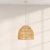 Rattan-Deckenlampe - Hängeleuchte im Boho-Bali-Design - 60cm - Hoa image 7