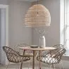 Rattan-Deckenlampe - Hängeleuchte im Boho-Bali-Design - 60cm - Hoa image 7