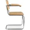 Esszimmerstuhl mit Armlehnen - Vintage Design - Holz und Rattan - Bruna image 7