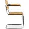 Esszimmerstuhl mit Armlehnen - Vintage Design - Holz und Rattan - Bruna image 7