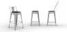 4er-Pack magnetischer Kissen für Hocker - Kunstleder - Stylix image 7