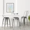 4er-Pack magnetischer Kissen für Hocker - Kunstleder - Stylix image 7