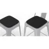 4er-Pack magnetischer Kissen für Hocker - Kunstleder - Stylix image 7