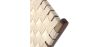 Loungesessel mit Armlehnen - Boho Bali Design Armchair - Holz und Leinen - Recia image 7