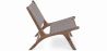 Loungesessel - Boho Bali Design Armchair - Holz und Leder - Recia image 7
