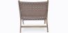 Loungesessel - Boho Bali Design Armchair - Holz und Leder - Recia image 7