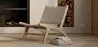 Loungesessel - Handgefertigter Boho-Bali-Design-Sessel - Holz und Seil - Recia image 7