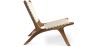 Loungesessel - Handgefertigter Boho-Bali-Design-Sessel - Holz und Seil - Recia image 7