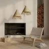 Loungesessel - Handgefertigter Boho-Bali-Design-Sessel - Holz und Seil - Recia image 7