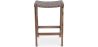 Holzhocker - Boho Bali Design - Leder - Recia image 7