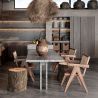 Esszimmerstuhl aus Holz - Boho Bali Design - Breya image 7