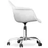 Bürostuhl mit Armlehnen - Schreibtisch-Drehstuhl mit Rollen - Grev image 7
