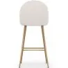 Hocker gepolstert mit Bouclé-Stoff - Skandinavisches Design - Evelyne image 7