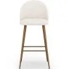 Hocker mit Bouclé-Stoff gepolstert - Skandinavisches Design - Evelyne image 7