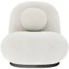 Sessel Bezogen mit Bouclé-Stoff - Larry image 7