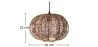 Deckenlampe aus Rattan -  Boho-Bali-Design-Pendelleuchte - Pya image 7