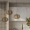 Deckenlampe aus Rattan -  Boho-Bali-Design-Pendelleuchte - Pya image 7