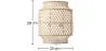 Wandleuchte - Boho Bali Bambus-Design - Hya image 7