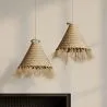 Esparto-Deckenlampe - Boho-Bali-Design-Hängeleuchte - Pitse image 7