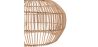 Rattan-Deckenlampe - Boho-Bali-Design-Pendelleuchte - Elan image 7