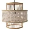 Deckenlampe aus Rattan -  Boho-Bali-Design-Pendelleuchte - Yei image 7