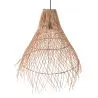 Rattan-Deckenlampe - Pendelleuchte im Boho-Bali-Design - Trui image 7